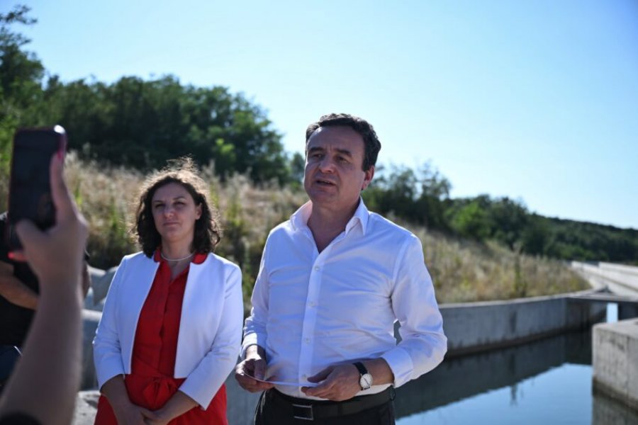 Kurti viziton stacionin rregullues në Mihaliq: Projekti i rehabilitimit të kanalit Ibër-Lepenc kap vlerën 18 milionë euro