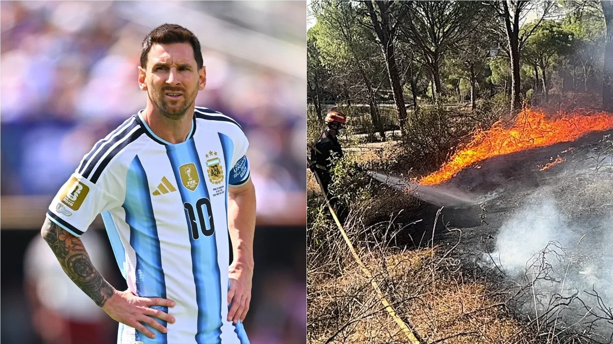 Messi dhuron 80.000 euro për zjarret në Madrid