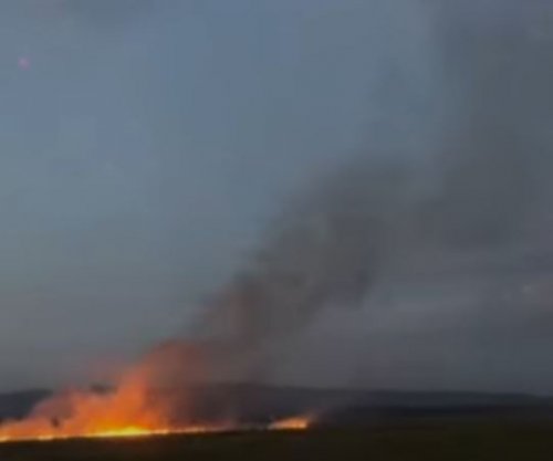 Zjarr i madh në Ferizaj, flakët përfshijnë një zonë fushore