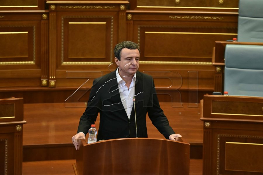 Kurti kërkon kohë shtesë, ndërptitet seanca konstituive