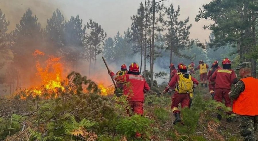 Zjarret në Shqipëri, tetë vatra ende aktive
