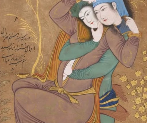 “Të Dashuruarit”, një poezi e heshtur e ngjyrës dhe linjës nga Reza Abbasi