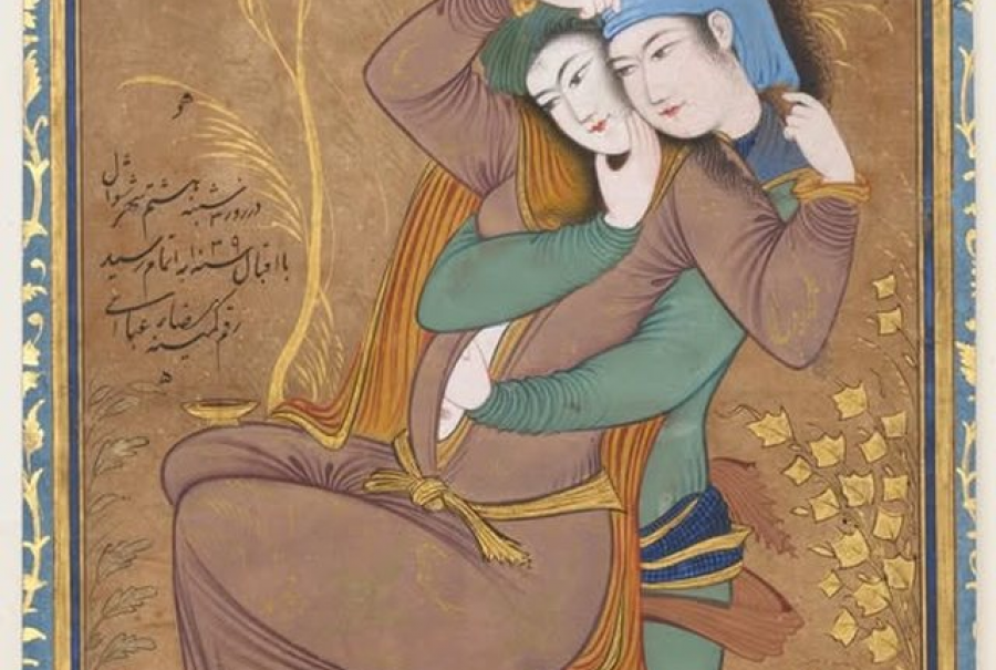 “Të Dashuruarit”, një poezi e heshtur e ngjyrës dhe linjës nga Reza Abbasi