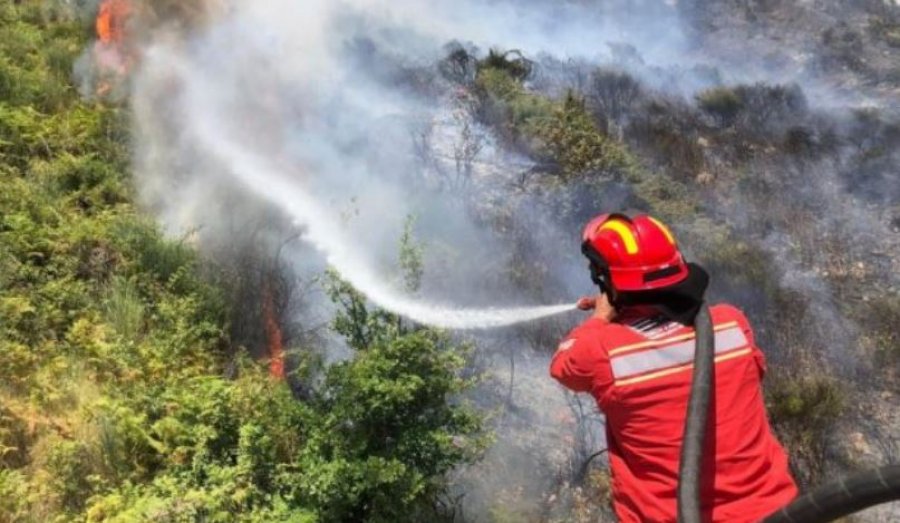 43 vatra zjarri në Shqipëri, 10 mbeten aktive
