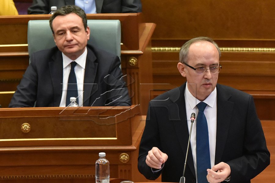 Hoti: Themelimi i institucioneve po zhvillohet në terren jokushtetues, shkaktar është Kurti