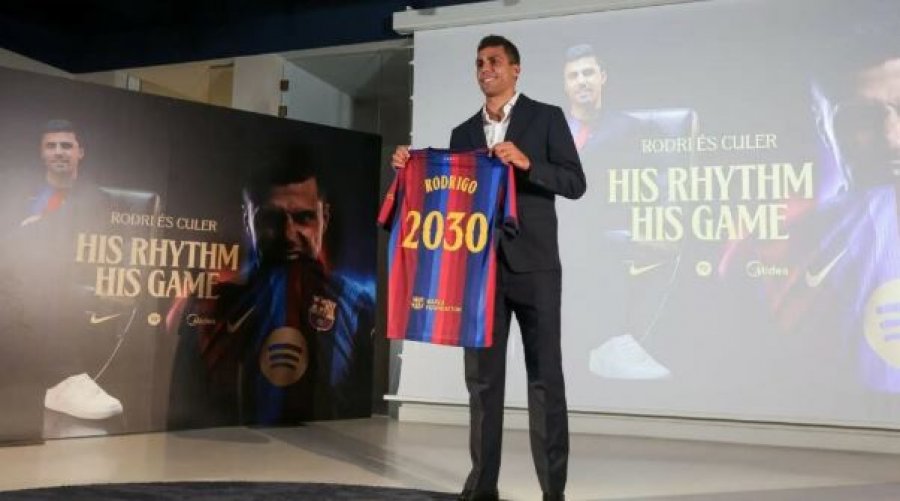 Rodri tregon pse zgjodhi Barcelonën para Real Madridit: Ishte gjithmonë opsioni im i parë
