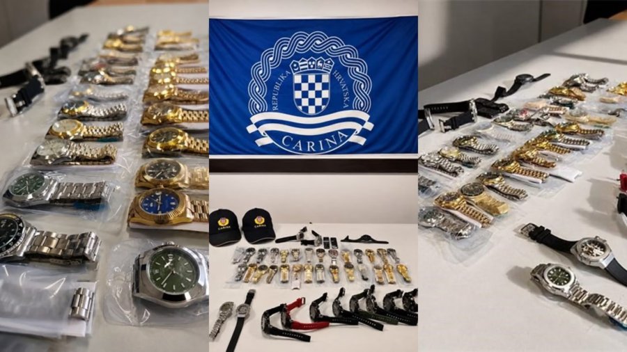 Kapet kosovari në Kroaci, po tentonte të kontrabandonte 43 orë të dorës