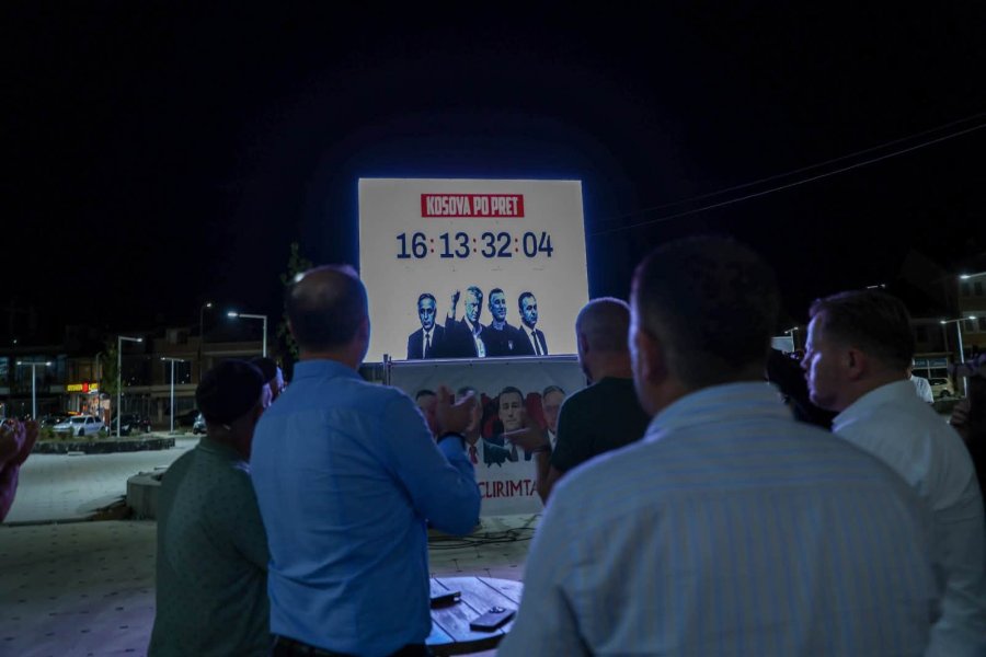Edhe në Rahovec nisi “Ora e Pritjes” për çlirimtarët