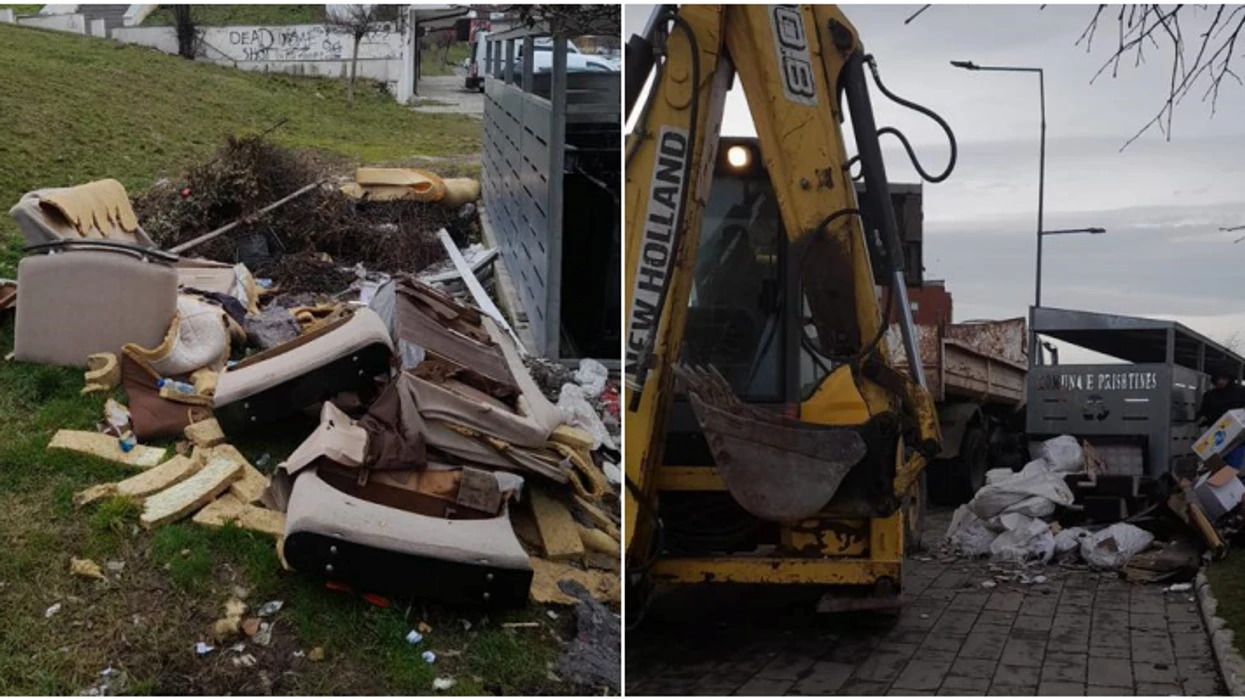 Hedhja e tekstilit dhe mbetjeve të tjera në kontejnerë, paralajmërohen gjoba për shkelësit