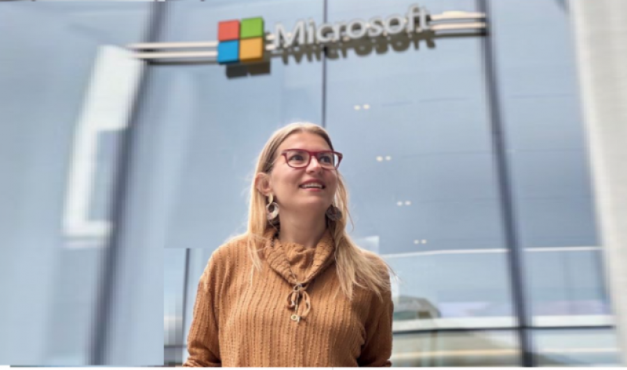 Florida Doçi në kopertinën e “Whoman Canada”, shqiptarja që po formëson të ardhmen e inteligjencës artificiale