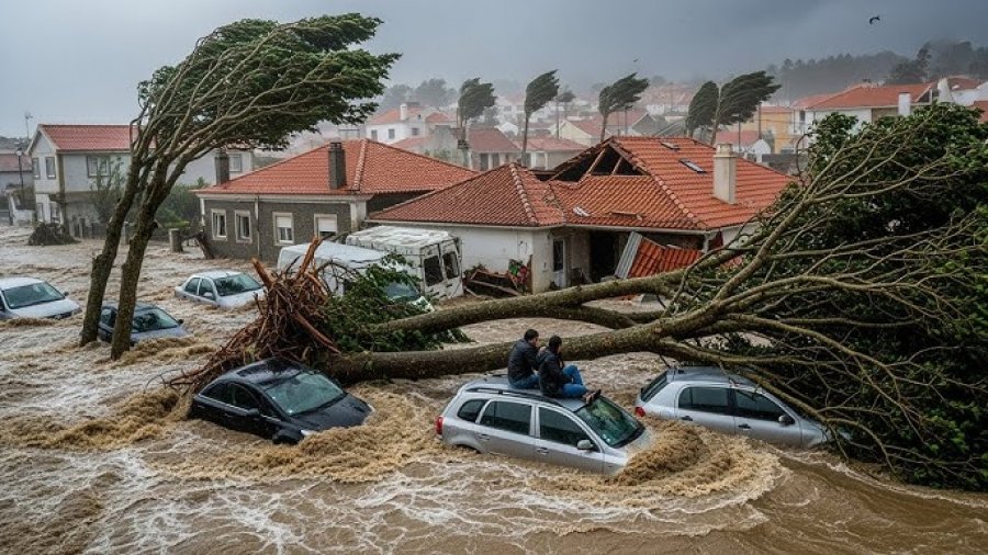 11 viktima dhe miliarda euro dëme në Portugali, pas stuhive katastrofike