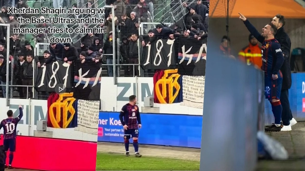 Tension pas eliminimit nga Kupa, Shaqiri përplaset me tifozin e Baselit