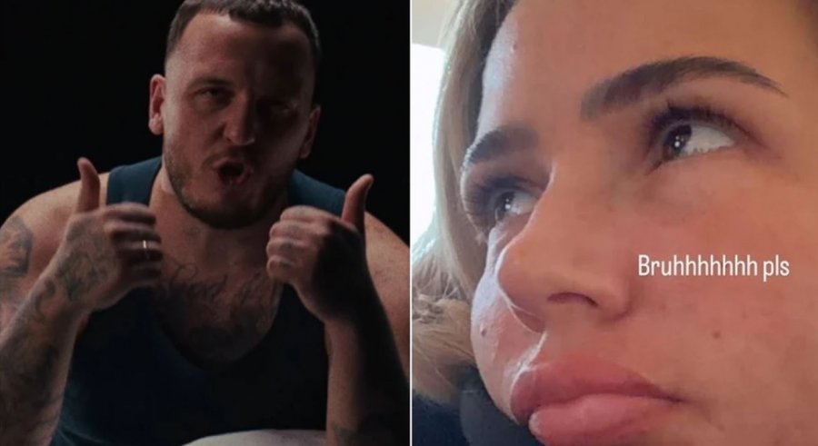 Reagimi i Loredanës pas këngës së Mozzik 