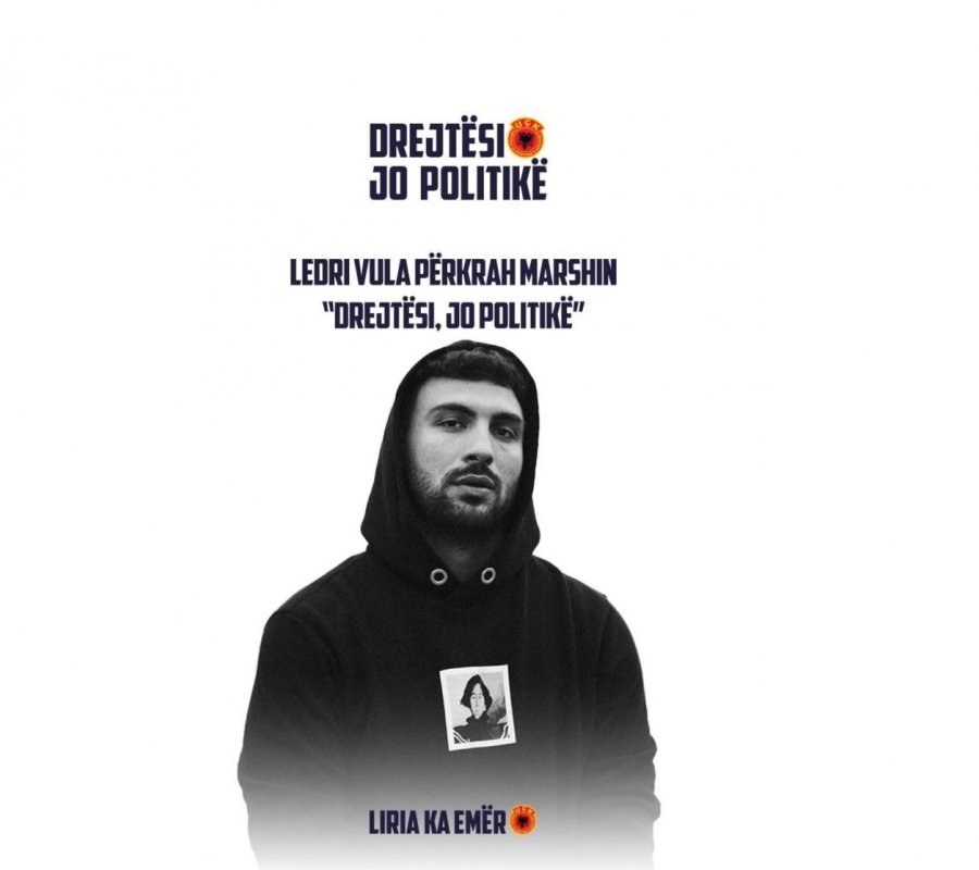 Ledri Vula i bashkohet marshit “Liria ka emër” me thirrjen “Drejtësi, jo politikë”