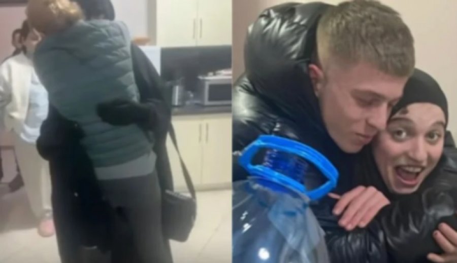 Shpëtoi nga kampet e Sirisë, përqafimi i parë i Eva Dumanit me nënën dhe vëllain në Shqipëri