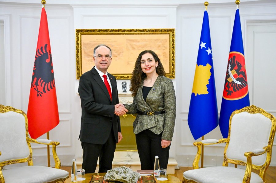 Osmani takohet me presidentin Begaj: Faleminderit që jeni gjithnjë pranë Kosovë