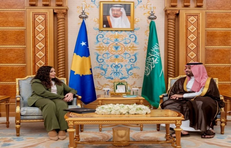 Osmani pranon urime nga Mbretëria e Arabisë Saudite