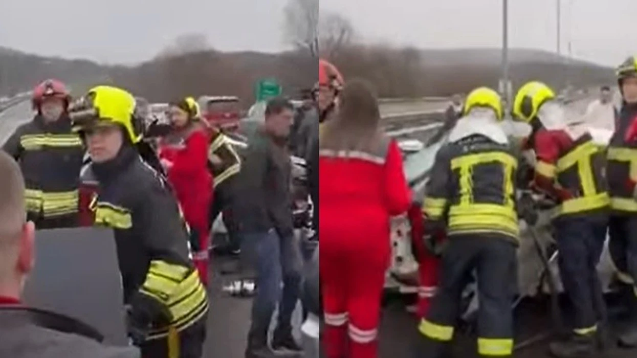 Aksident i rëndë në autostradë afër Prizrenit - intervenojnë zjarrfikësit