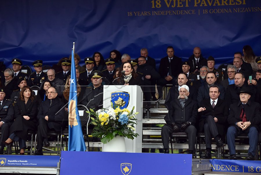 Osmani: Rrofsh për jetë e mot, Kosova jonë e dashur [video]