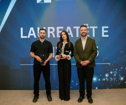 Lenë Osmani dhe Kreshnik Mahmuti shpallen më të mirët e vitit 2025 në Pingpong