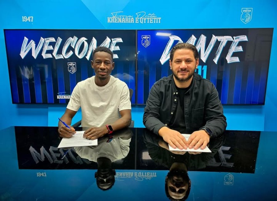 Zyrtare: Drita përforcohet me Abdoul Danten