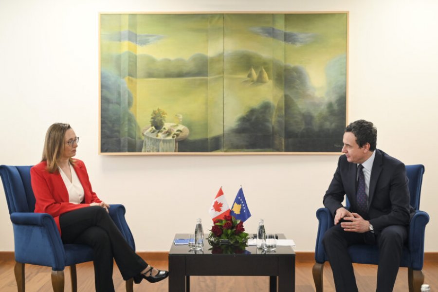 Kanadaja rikonfirmon mbështetjen për Kosovën, Blitti uron Kurtin për mandatin e ri