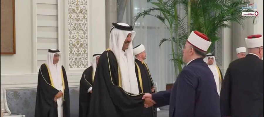 Myftiu Naim Tërnava, i ftuar në iftarin e emirit të Katarit