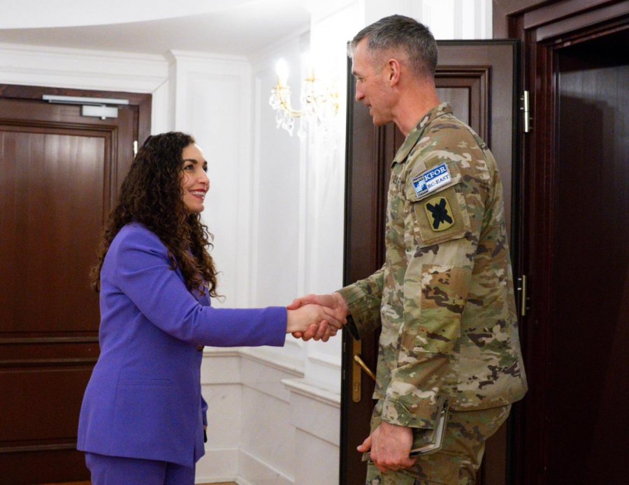 Osmani: Prania e SHBA-së në kuadër të KFOR-it, jetike për Kosovën