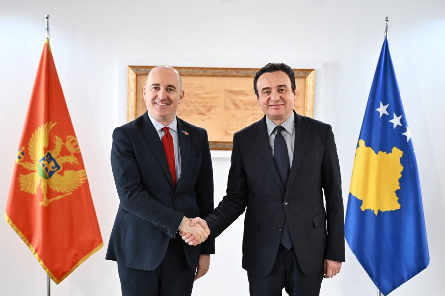 Kurti takon ambasadorin e Malit të Zi, riafirmohet bashkëpunimi dypalësh