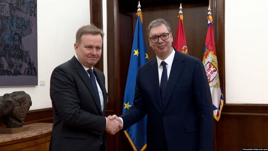 Vuçiqi kërkon nga Sorenseni angazhim më aktiv të BE-së në dialogun Kosovë - Serbi