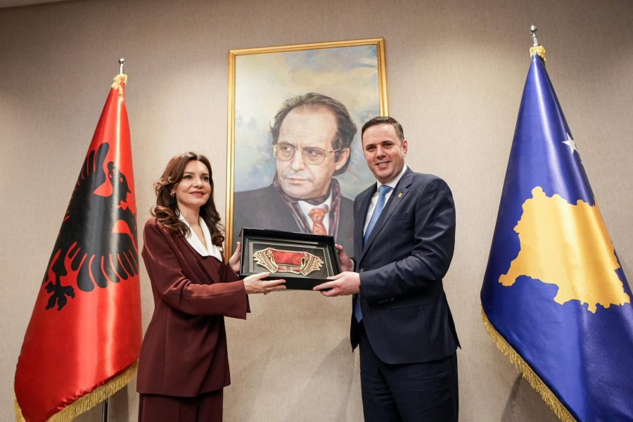 Abdixhiku pret Spiropalin: Theksohet koordinimi Kosovë – Shqipëri në proceset euroatlantike