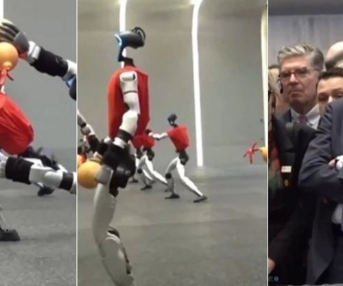 Merz i Gjermanisë pa robotët humanoidë kinezë duke bërë kung fu në Hangzhou [video]