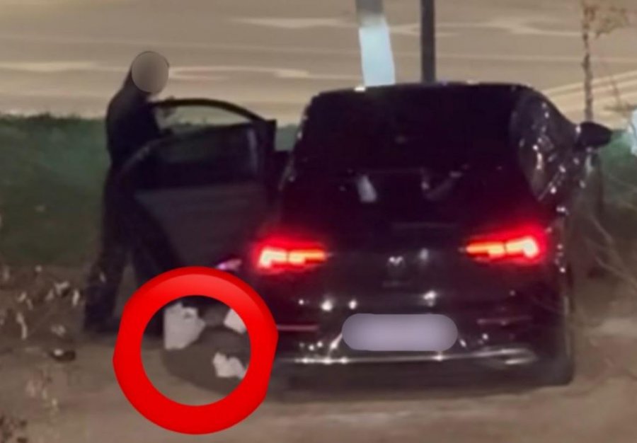 Prishtinë: Policia gjobit një person për hedhje të mbeturinave nga vetura