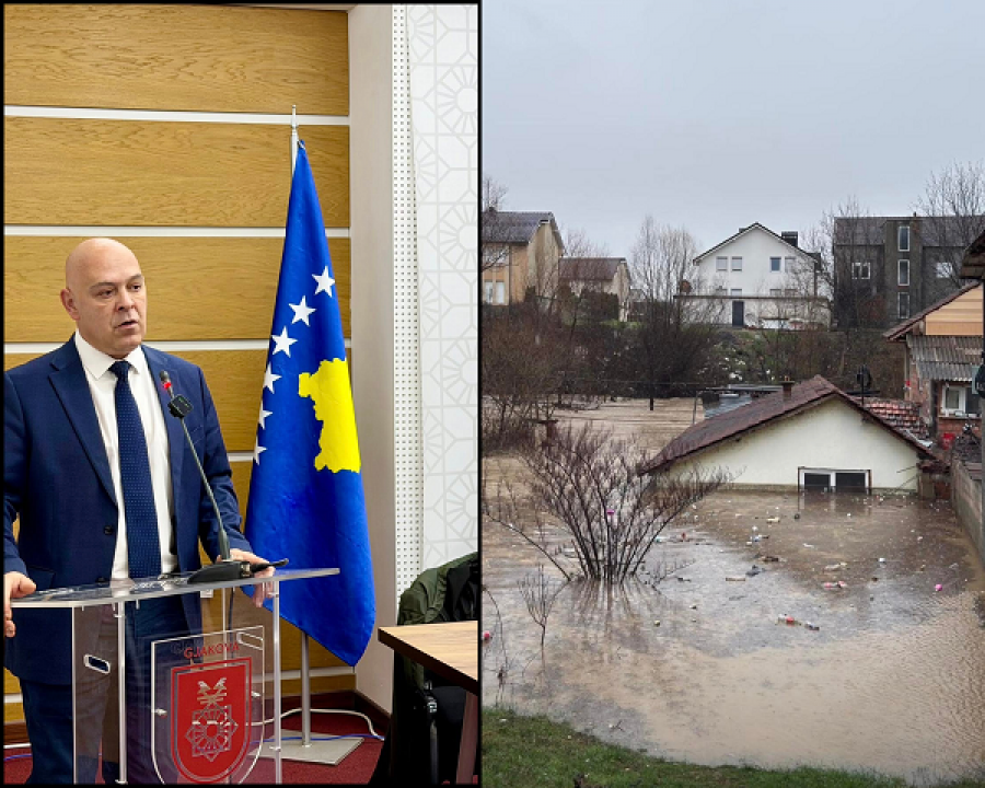 Gjakova nën vërshime, Kuvendi Komunal mban mbledhje sikur të mos ndodhte asgjë