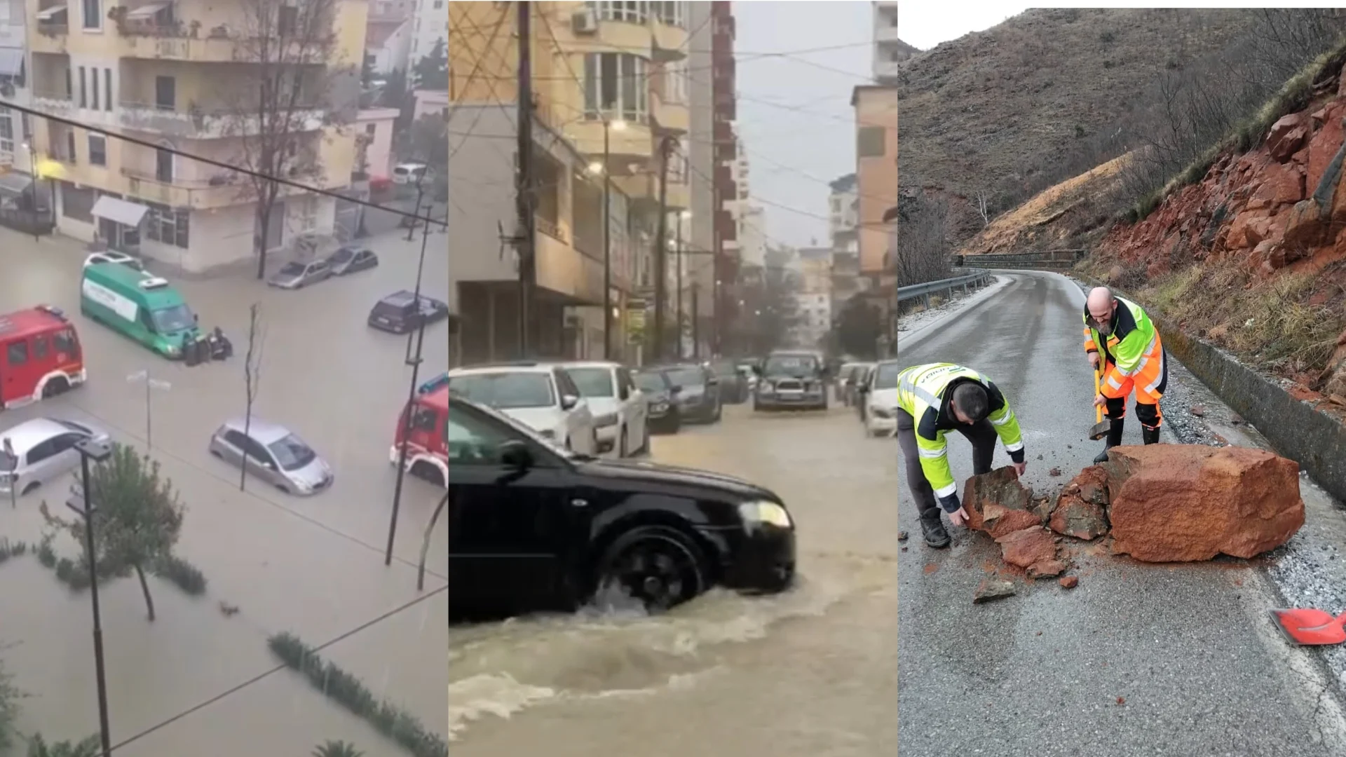 Përmbytje në Durrës, Lezhë dhe Kukës – pezullohet mësimi, nis evakuimi i familjeve