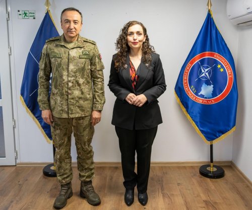 Komandanti i KFOR-it pret në takim presidenten, flasin për sigurinë në Kosovë