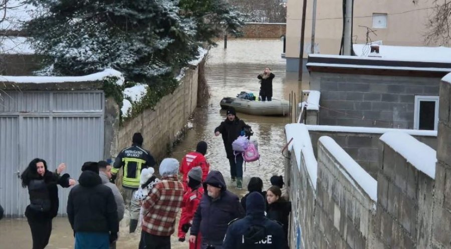 Vërshimet e ujit, evakuohen disa banorë nga Lagjja e Boshnjakëve
