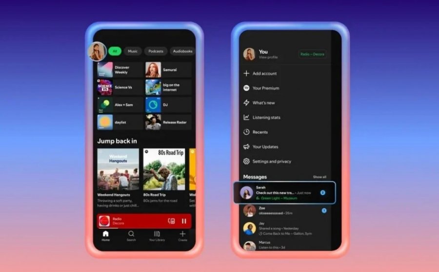 Spotify tani ju lejon të ndani atë që po dëgjoni me miqtë tuaj në kohë reale