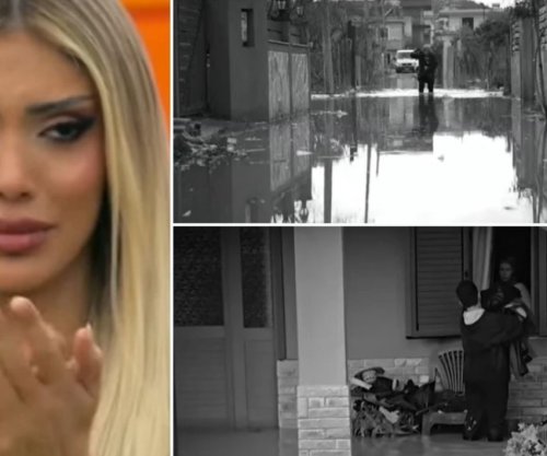 Brikena përlotet kur dëgjon për përmbytjet në Shqipëri