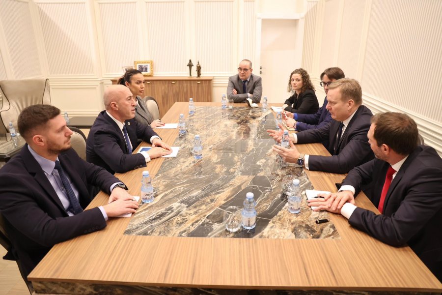 Haradinaj pas takimit me Sorensen: Çmova rolin e BE-së, shpalosa qëndrimin e AAK-së për krijimin e institucioneve të reja