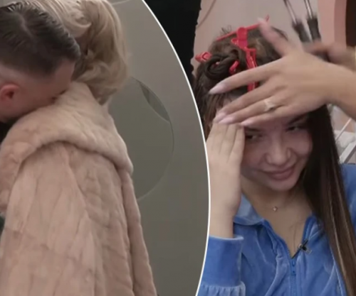 Dolce dhe Limi puthen pak para spektaklit 'prime', Alba i shikon me bisht të syrit