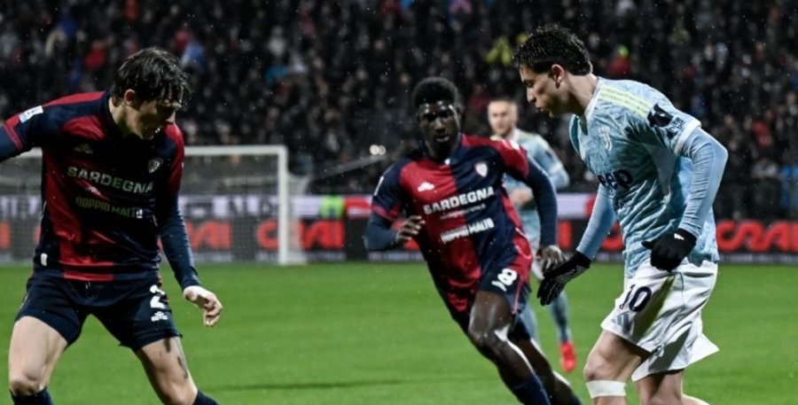 Edon Zhegrova zhvillon afro 30 minuta, Juventusi pëson humbje nga Cagliari