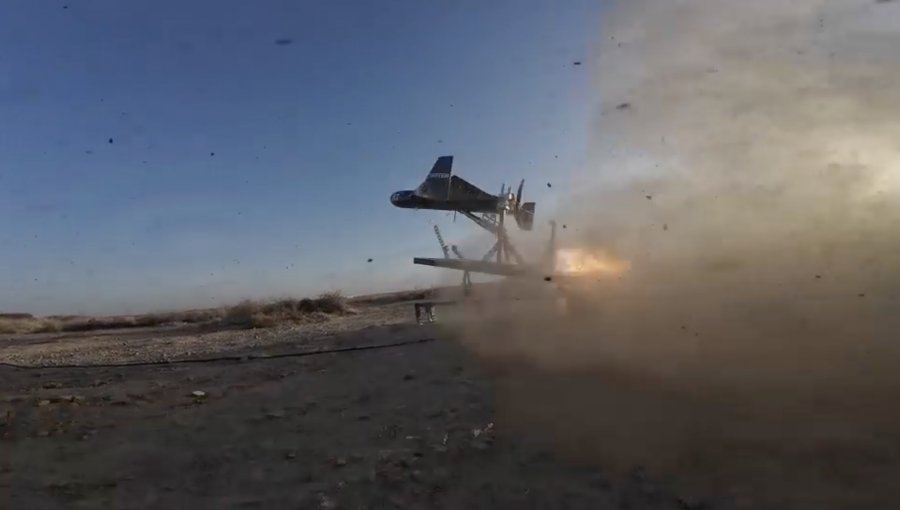 Testohet droni kosovar “Skifteri”, pamje nga godtija e pikave të synuara