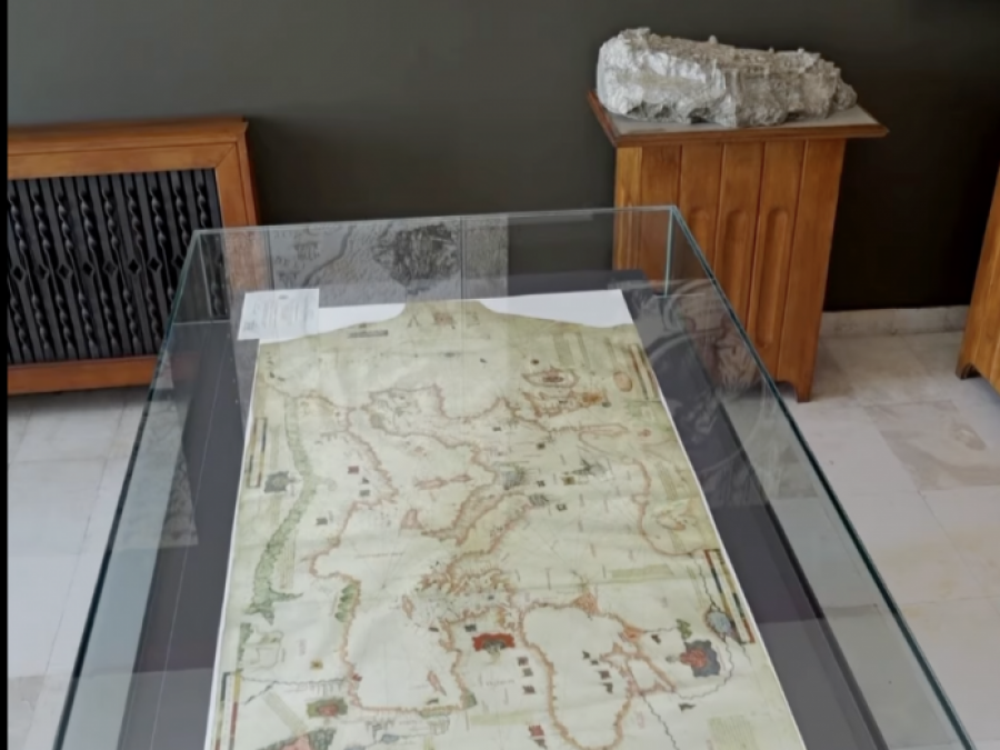 Ekspozohet hartë portulane e vitit 1455, dëshmi e njohjes së Skënderbeut në qarqet e kohës
