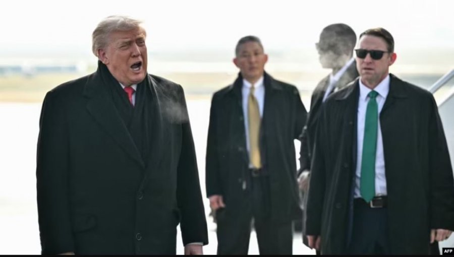 Trumpi arrin në Zvicër për Forumin e Davosit