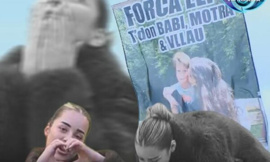 “Të do babi, motra dhe vëllai”, Elijona emocionohet kur merr mesazh nga familja