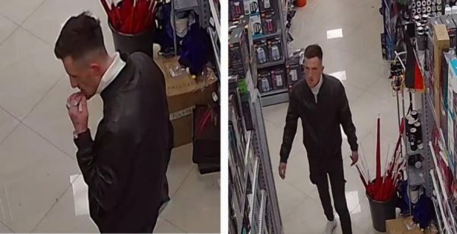 Ky person po kërkohet nga Policia për vjedhje