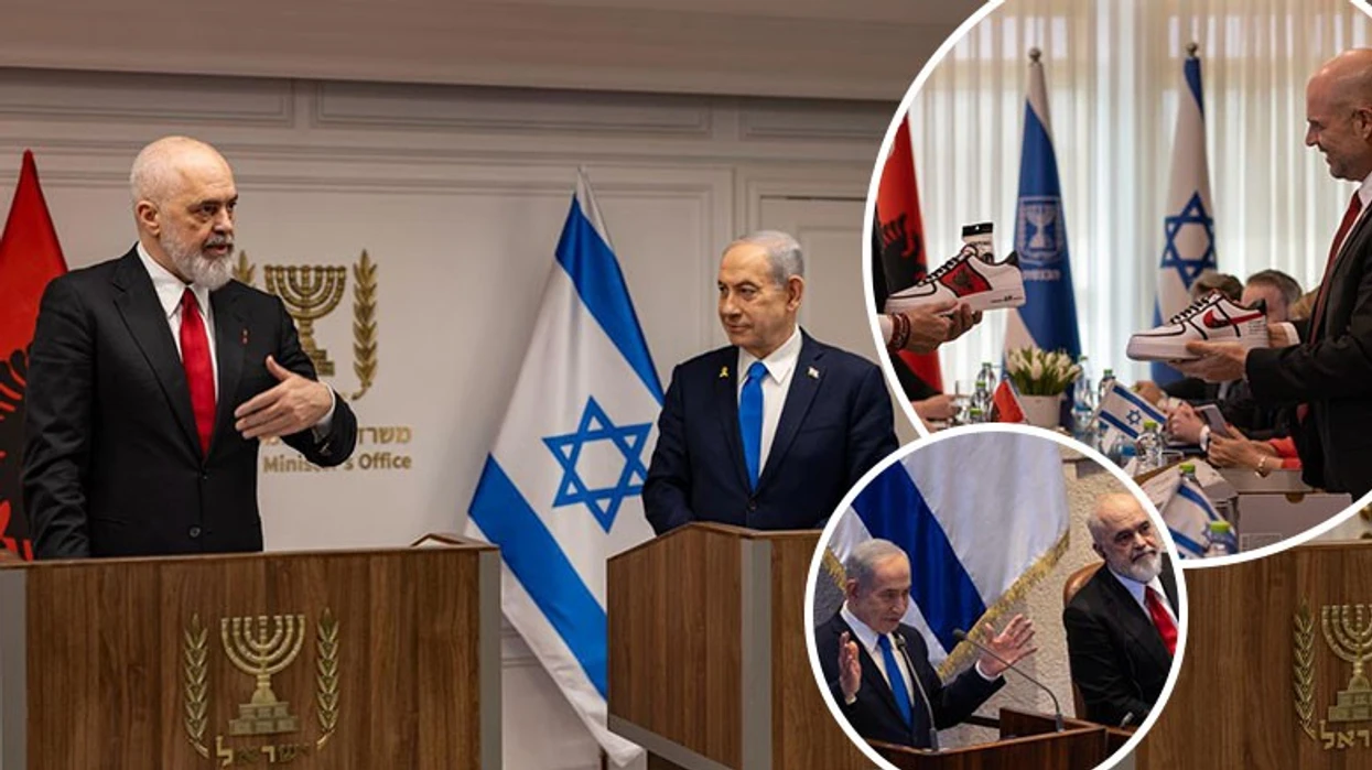 Rama publikon foto nga vizita në Izrael