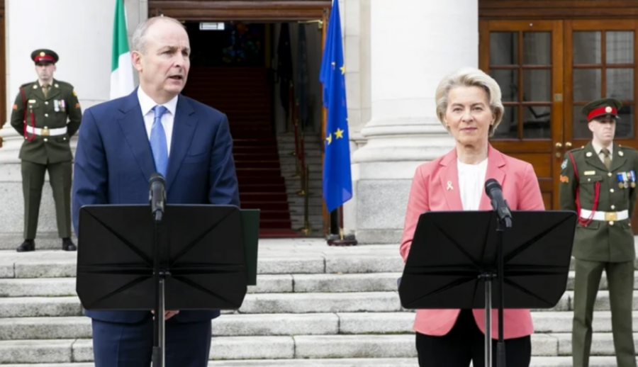 Ursula von der Leyen nga Irlanda: Shqipëria dhe Mali i Zi po bëjnë përparim të qëndrueshëm drejt anëtarësimit në BE