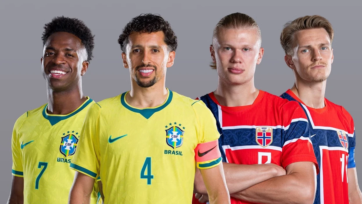 Formacionet zyrtare: Brazili - Norvegji 